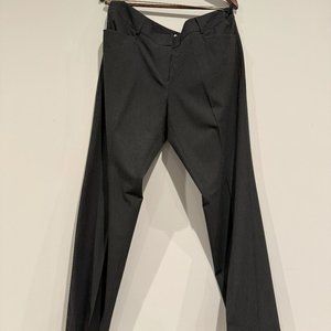 Michael Kors - Gramercy Fit Black w/grey pinstripe Pants, size 16